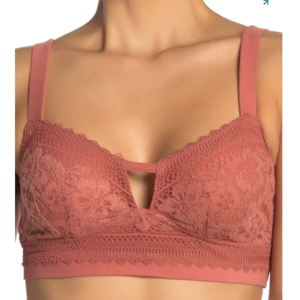 NWT Free People Annabelle Lace Cutout Bralette - Picture 5 of 10